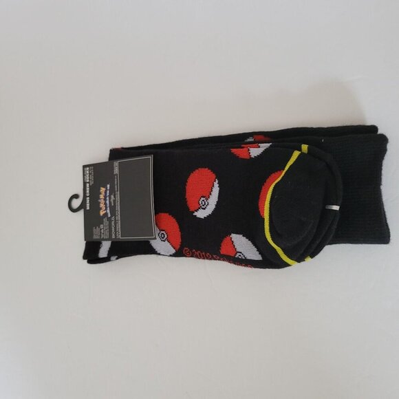 Pokémon Men Crew Socks size 10-13 - Picture 3 of 5